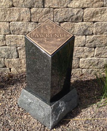 Bronze Cremation Pillar Memorial Products